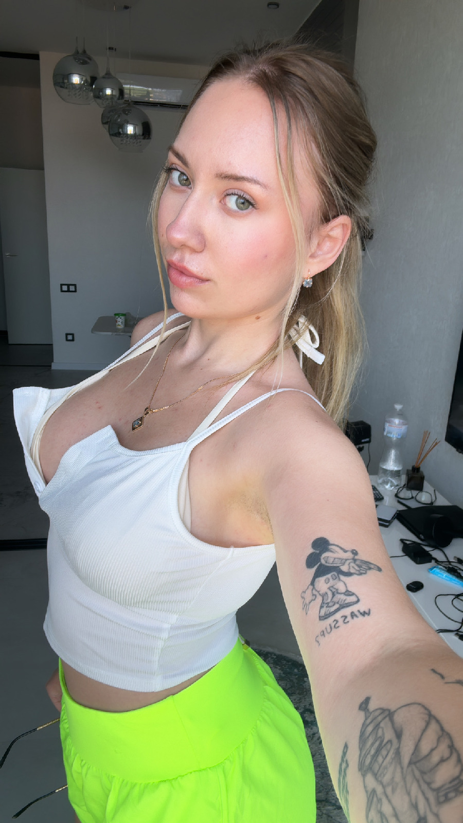 KateV in her underwear in Changchun