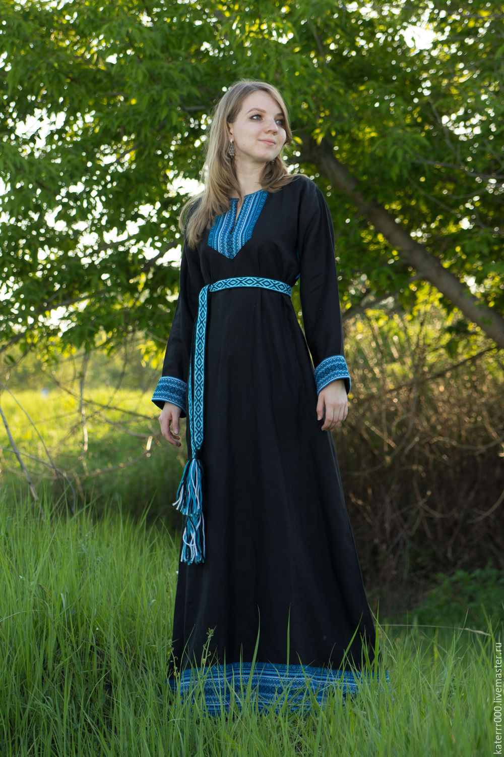 Women in Slavic costumes in Changchun