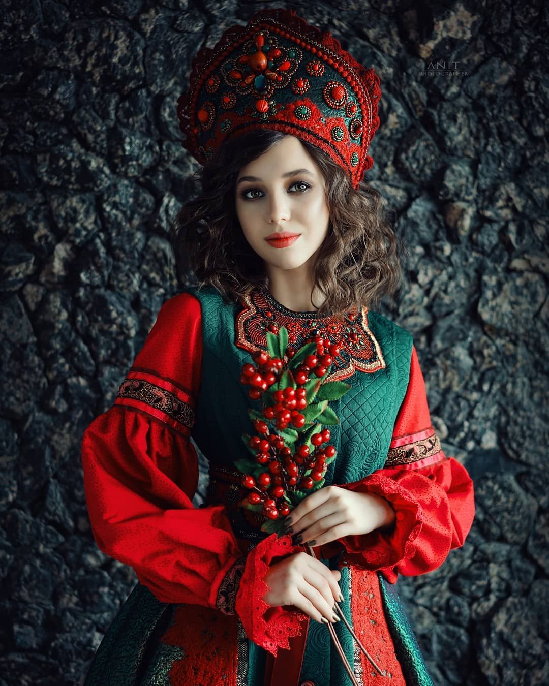 Nude girl Women in Slavic costumes in Changchun